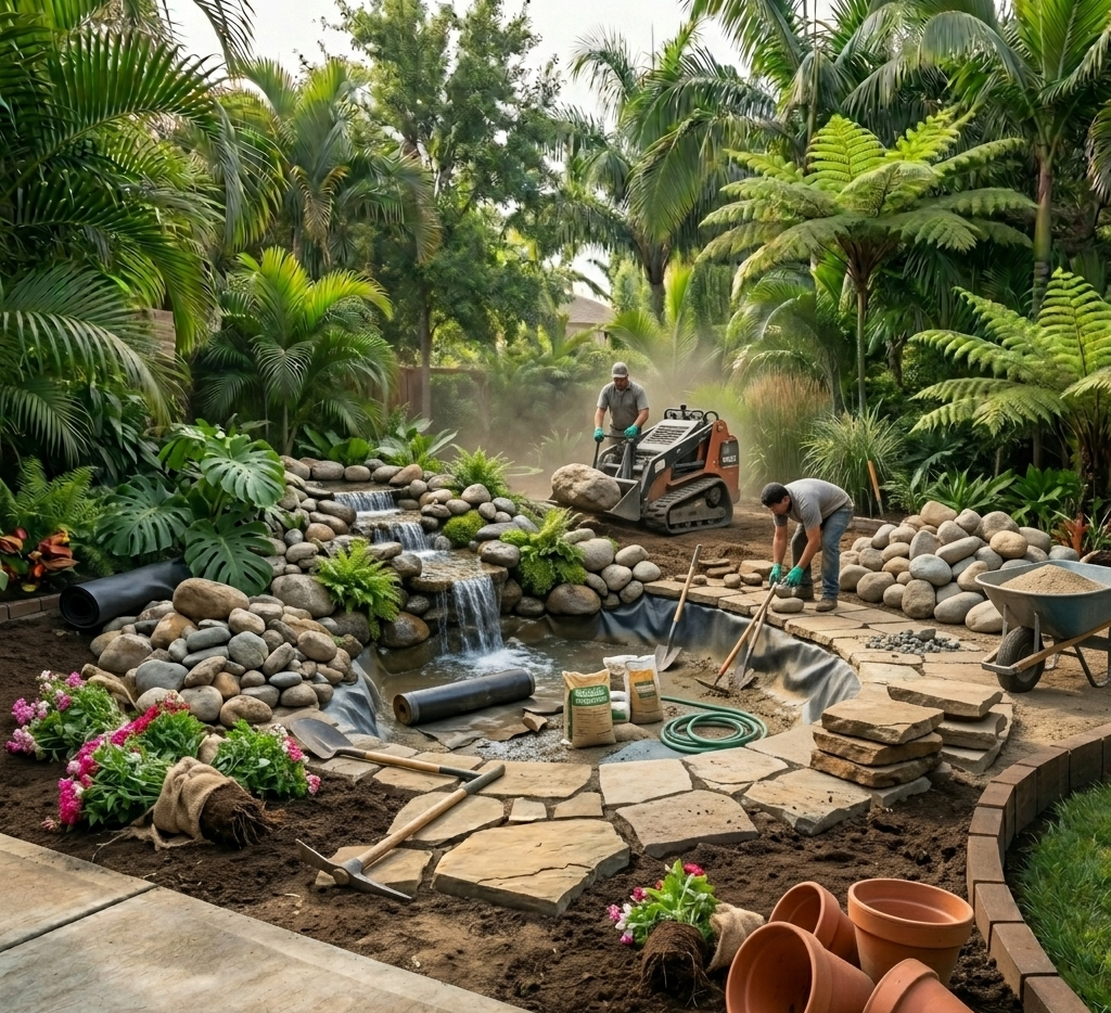 Renovasi Taman